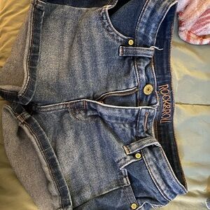 Rock&Roll Women's Blue Denim Shorts
